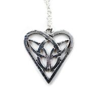 Viking Hanger Hart met Eindeloze Knoop - thumbnail