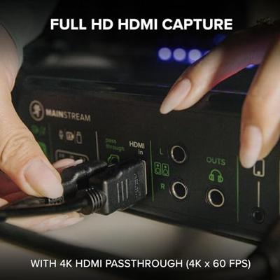 Mackie MainStream video capture & livestreaming interface