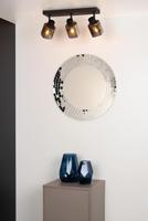 Lucide ALION - Plafondspot - 3xE14 - Zwart - thumbnail