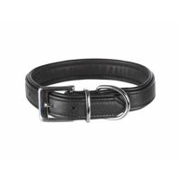 TRIXIE HALSBAND HOND ACTIVE COMFORT LEER ZWART 47-54X3,5 CM - thumbnail