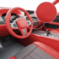 VidaXL 2 st autofolie 4d 100x150 cm rood - thumbnail