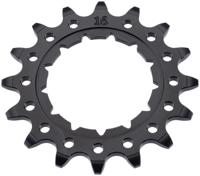 KMC tandwiel rohloff wide 16t achter alu zwart - thumbnail