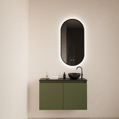 BWS Fonteinmeubel Meadow 80x50 cm Olijf Groen Incl. Topplaat Mat Zwart - Fonteinmeubel Meadow 80x50 cm Olijf Groen Incl. Topplaat Mat Zwart BWS Fonteinmeubel Meadow 80x50 cm Olijf Groen Incl. Topplaat Mat Zwart - Fonteinmeubel Meadow 80x50 cm Olijf Groen Incl. Topplaat Mat Zwart