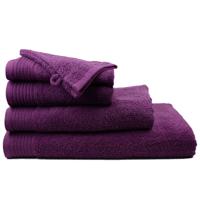 The One Towelling Strandlaken Basic - 100 x 180 cm - Plum - thumbnail