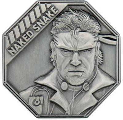 Metal Gear Solid Delta Collectable Coin Naked Snake Limited Edition