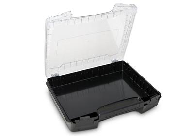 L-BOXX assortimentskist | b367xdxh72 mm | vakken | transparant zwart | 1 stuk - 6100000336 6100000336