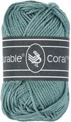 Durable Coral Mini 2134 Vintage Green - Haakgaren / Breigaren