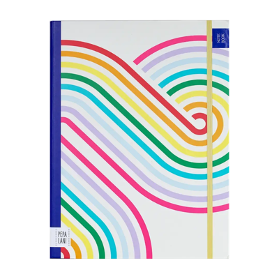 Pepa Lani Notitieboek A4 Spring Flower & Fruity Retro Swirl Pepa Lani Notitieboek A4 Spring Flower & Fruity Retro Swirl