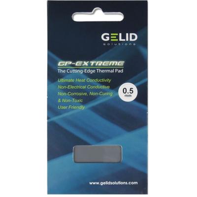 Gelid TP-GP01-A Warmtegeleidend pad 0.5 mm 12 W/mK (l x b) 80 mm x 40 mm Gelid TP-GP01-A Warmtegeleidend pad 0.5 mm 12 W/mK (l x b) 80 mm x 40 mm