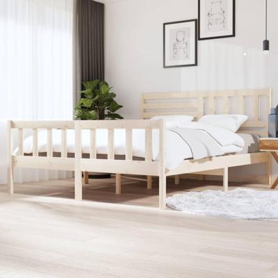 Bedframe massief hout 180x200 cm