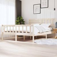 Bedframe massief hout 180x200 cm - thumbnail