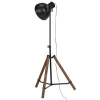 Vloerlamp 25 W E27 75x75x90-150 cm zwart - thumbnail