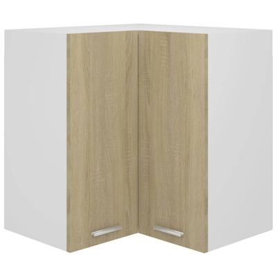 Hanghoekkast Lyon 57x57x60 cm bewerkt hout sonoma eikenkleurig