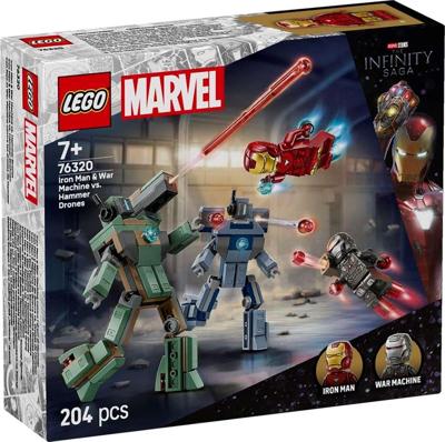 LEGO® MARVEL SUPER HEROES 76320 Iron Man & War machine VS hamer drones LEGO® MARVEL SUPER HEROES 76320 Iron Man & War machine VS hamer drones