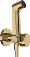 Hansgrohe bidethanddouche 1jet EcoSmart voor warm water met douchehouder en doucheslang 125 cm, Polished Gold-Optic - thumbnail