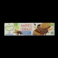 Bisson Melk chocolade frosted granenkoekjes bio 140 Gram - thumbnail