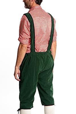 Lederhose lang donkergroen Johann