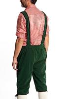 Lederhose lang donkergroen Johann - thumbnail