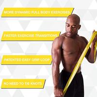 Theraband CLX 22m Dispenser - licht geel - thumbnail