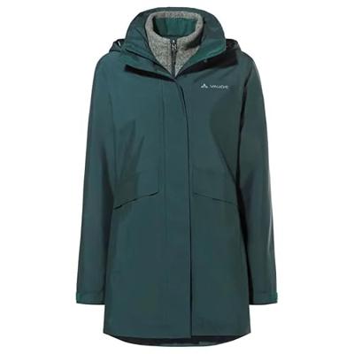 Vaude Idris IV 3 in 1 jas Dames Deep Pond 38