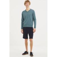 McGregor trui met logo grijsblauw - thumbnail