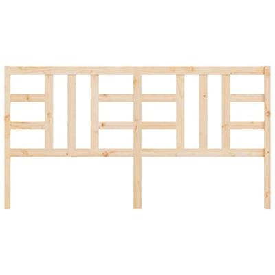 Hoofdbord 206x4x100 cm massief grenenhout