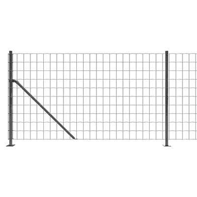 VidaXL Draadgaashek met flens 1x25 m antracietkleurig