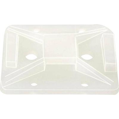 HellermannTyton TY8G1S-PA66-NA-C1 Bevestigingssokkel Zelfklevend, Schroefbaar 151-11819 Halogeenvrij, UV-stabiel, Weerbestendig Transparant 1 stuk(s) HellermannTyton TY8G1S-PA66-NA-C1 Bevestigingssokkel Zelfklevend, Schroefbaar 151-11819 Halogeenvrij, UV-stabiel, Weerbestendig Transparant 1 stuk(s)