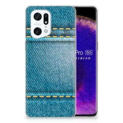 OPPO Find X5 Pro | Sillicone Back Cover | Jeans