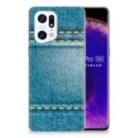 OPPO Find X5 Pro | Sillicone Back Cover | Jeans - thumbnail