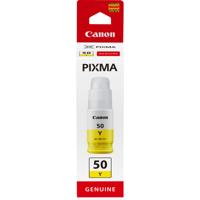 Inktfles - Canon - GI -50y- geel - Pixma Megatank Compatibiliteit - (3405C001) - thumbnail