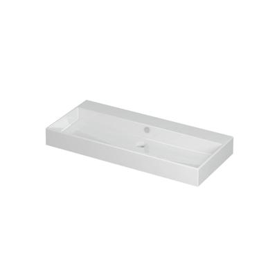 INK Unlimited Wastafel Porselein Zonder Kraangat - 1000x450x110 mm - Glans Wit