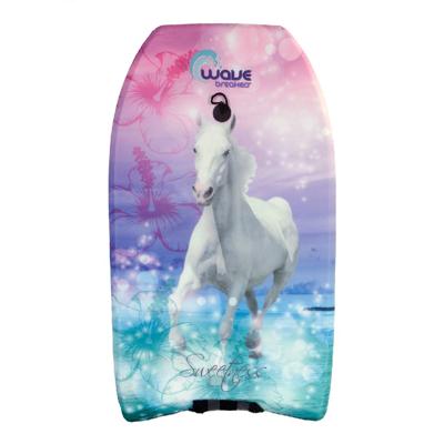 Wave Breakers bodyboard met paarden print 93 cm