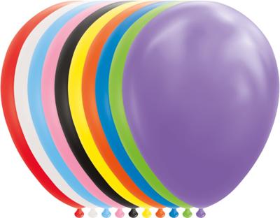 Globos Ballonnen mix kleuren 30cm, 10st.