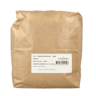 Jacob Hooy Lindebloesem arg heel 250 Gram Jacob Hooy Lindebloesem arg heel 250 Gram