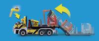 PLAYMOBIL City Action vrachtwagen met wissellaadbak 70444 - thumbnail