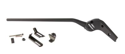 Rst Standaard achtervork pletscher aluminium 28 inch zwart