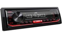 JVC KD-X162 1DIN Mechless Autoradio met Bluetooth ingebouwd. Geschikt voor iPod/iPhone - thumbnail