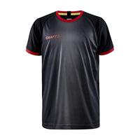 Craft 1910180 Progress 2.0 Graphic Jersey Jr - Black/Bright Red - 146/152 - thumbnail