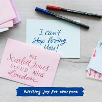 Edding 1255 • calligraphy pen assorti 3pcs staalblauw - thumbnail