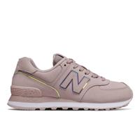 New Balance 574 suède sneakers oudroze/goud - thumbnail