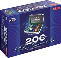 Tactic Pro pokerkoffer, 200 chips - thumbnail
