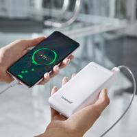 Intenso XS20000 Powerbank 20000 mAh LiPo USB-C Wit Statusweergave - thumbnail
