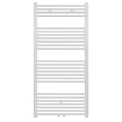 Designradiator BWS Nile Gobi140x60cm 754W Wit (Midden/zij-aansluiting)