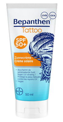 Bepanthen Tattoo Zonnecrème SPF50+ 50ml