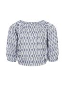 LOOXS 10sixteen Zomer top meisjes blouse - blauw - thumbnail
