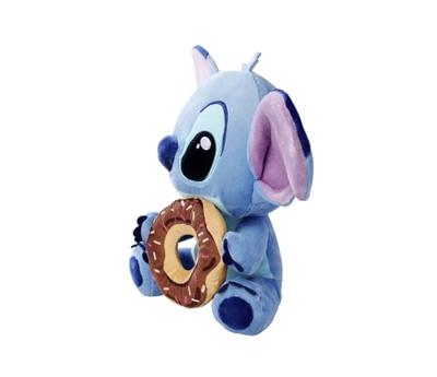 Disney Stitch knuffel met donut pluche - 25 cm