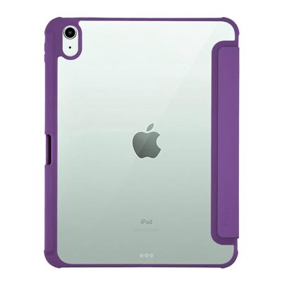 Pomologic BookFold pencil hoesje iPad (10th gen/A16) - Clear/Purple Pomologic BookFold pencil hoesje iPad (10th gen/A16) - Clear/Purple
