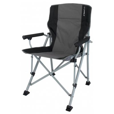 Eurotrail Bolzano Charcoal-Zwart Campingstoel Eurotrail Bolzano Charcoal-Zwart Campingstoel