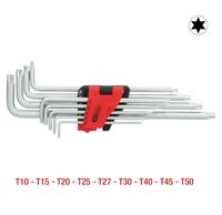 KS Tools 151.4550 TX Haakse schroevendraaierset T 10, T 15, T 20, T 25, T 27, T 30, T 40, T 45, T 50 9-delig - thumbnail